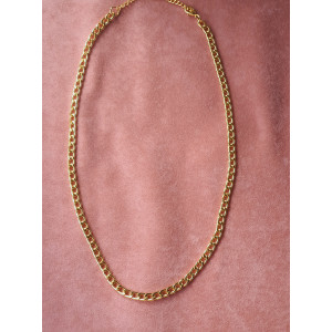 Yassı Oval Gold Koly...