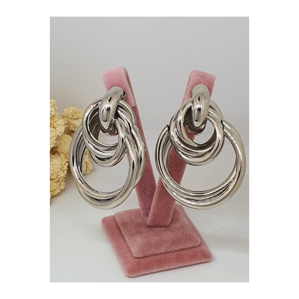 Halka Priyos Silver Küpe