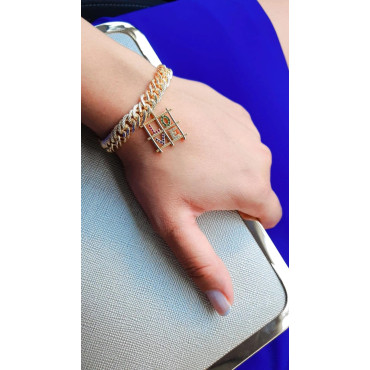 Love Detaylı Gold Bi...