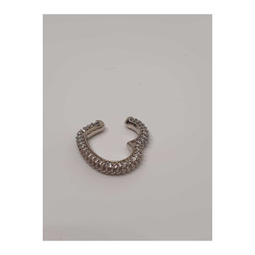 Kalpli Taşlı Silver ...