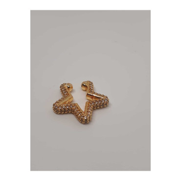 Yıldız Taşlı Gold Kı...